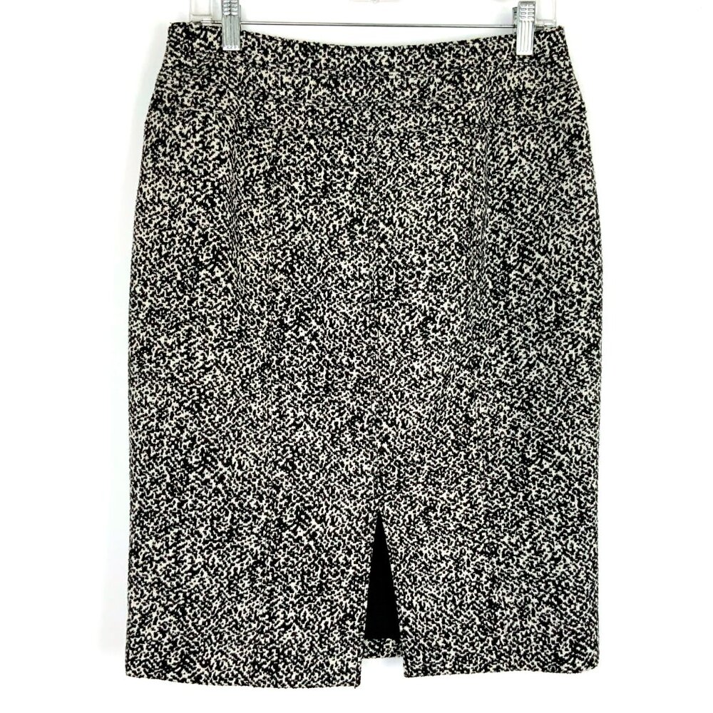 White House Black Market Tweed Pencil Career Office Skirt Size 8 - Picture 8 of 16